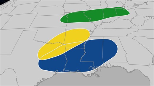 Midwest, South, To See Rain And Storms Into Next Week