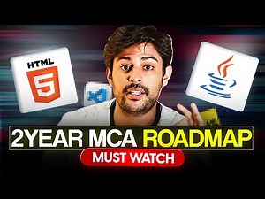 MCA 2 Years Complete Roadmap | Complete guidance with resources💯