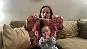 Watch LcyKohn Paci Clip Holder Soothie Binkie Silicone Teether on Amazon Live