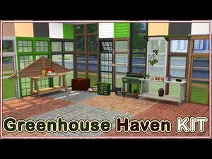 The Sims 4| What's inside?| Greenhouse Haven KIT
