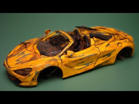 Restoring a McLaren 720S Spider | Fresh Lemon Yellow Paint & Bold Red Details