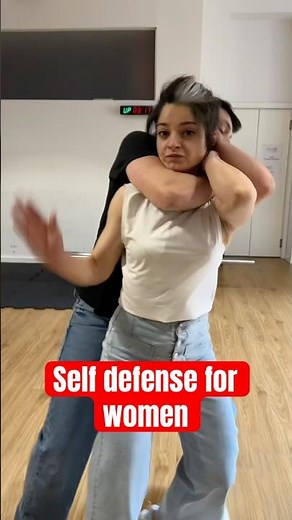 Strangulation step by step defense #selfdefense #selfdefenseforwoman