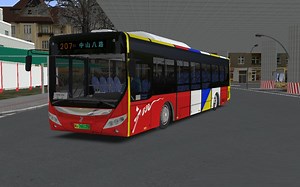 巴士模拟2 #15：驾驶宇通V1200前往中山八路总站 | OMSI 2 广佛市 207