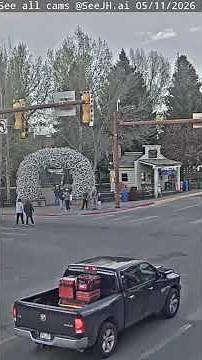 SeeJH.ai: Broadway Town Square - May 11, 2026 #JacksonHole #Timelapse