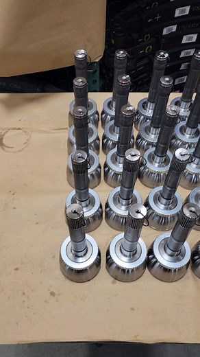 Got birfs? We do! We stock a wide variety of loose birfields and birf/axle combos. We just received nearly 2000 lbs worth of birfs from Japan and are hustling to process batches of 100, adding the necessary tone rings, retainer, and prep them for shipping. Available 24/7 on CruiserTeq.com 😎 #cruiseroutfitters #cruiserteq #Toyota #landcruiser #yeahwestockthat | Cruiser Outfitters