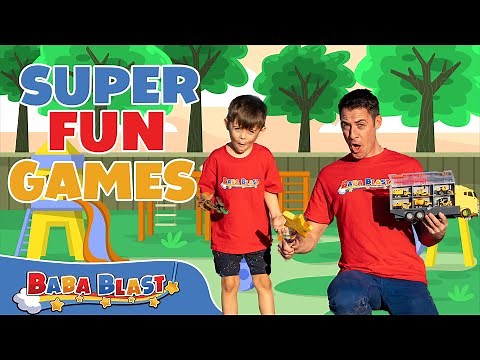 Playtime with Super Fun Games | Educational Videos for Kids | Baba Blast!