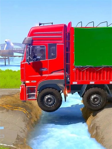 Spintires: MudRunner -SHACMAN DELONG X3000 Towing a Truck on a Snowy Road Ep 639