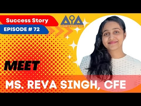 Meet Ms. Reva Singh, CFE | Certified Fraud Examiner #cfe #cfeexamprep #successstory #examprep