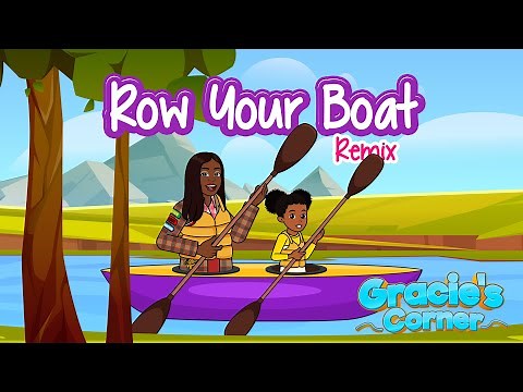 Row Row Row Your Boat Remix | Featuring Big Freedia | Gracie’s Corner Kids Songs + Nursery Rhymes