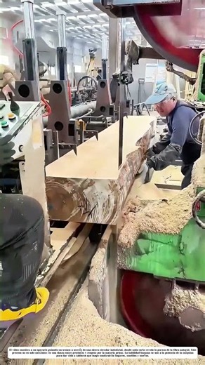 Madera en movimiento: Cómo transformar troncos en láminas perfectas
