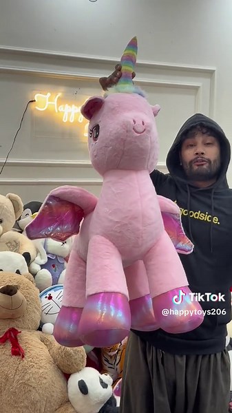 Unicorn Stuff animals Characters #unicorn #stuffanimal #teddybear #toyshop #happytoys