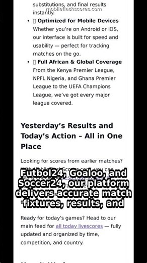 Live Scores Real-Time: Never Miss A Goal Again!