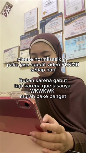 dijamin dana pelajar banget, edit video #pkkmb #maba #ospek #ptn #jasaedit