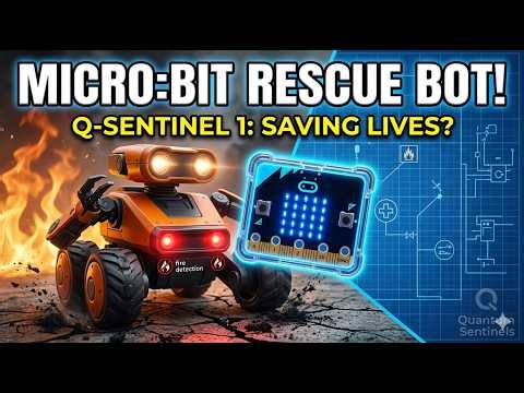 Meet the Q-SENTINEL 1: The Future of Rescue Robotics! 🤖🔥