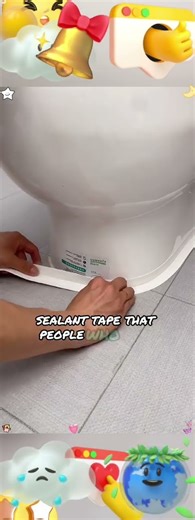 Elevate your spaces with caulk tape! perfect sealing for bathroom & kitchen