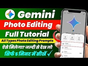 gemini photo editing | google gemini photo editing tutorial | google gemini photo editing kaise kare