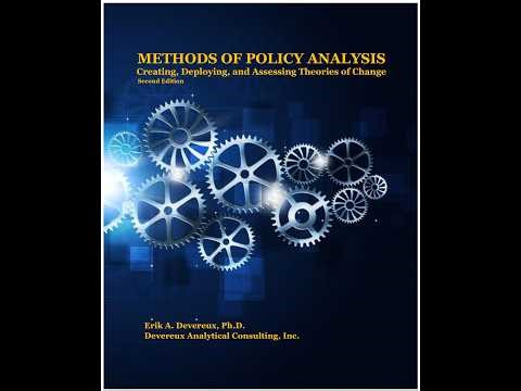 Methods of Policy Analysis textbook - Chapter 11 intro