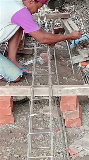 install practical column stirrups