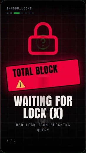 Why Your InnoDB Locks Are Killing Performance ❌#InnoDB #MySQL #Database #SQL #BackendDev #GapLocks