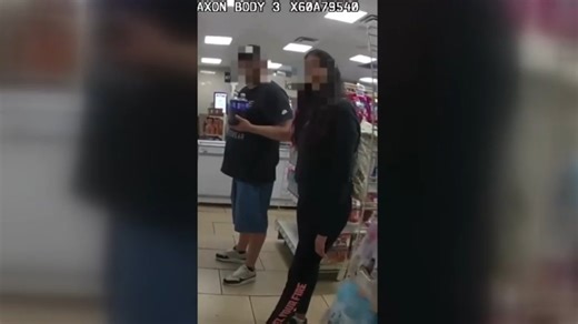 Subtle sign for help flags 7-Eleven employee of domestic violence incident
