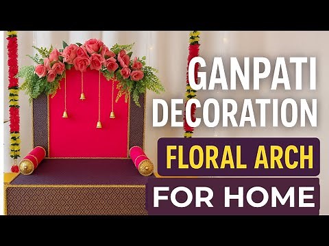 Unique Ganpati Decoration at Home | Easy DIY for Ganesh Chaturthi 2025