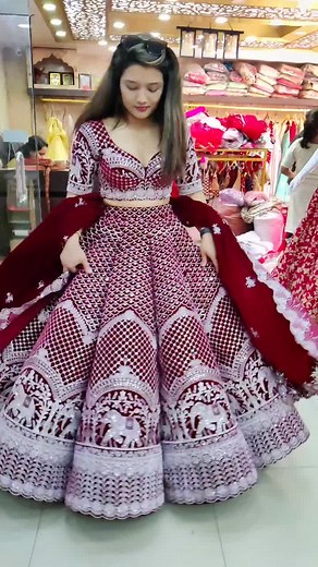 Exquisite Nepali Bridal Lehenga Designs