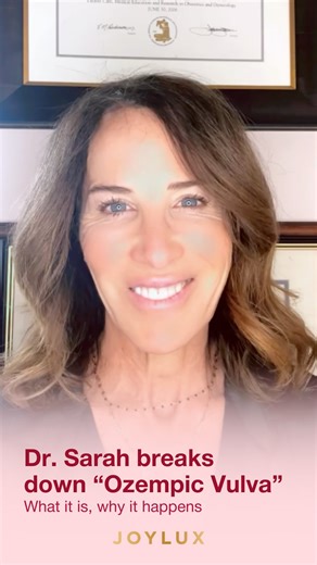 Taking Ozempic and noticing some unexpected changes “down there”? Dr. Sarah breaks down the mysterious “Ozempic Vulva”—what it is, why it happens, and what kind of experiences are common. From dryness to changes in sensation, she explains what’s normal and shares tips for keeping your vaginal health happy and supported. Because your vagina deserves attention, love, and a little TLC, even while your body adjusts to medication. Knowledge is power. #IntimateCare #DrSarah #VaginalHealth | Joylux