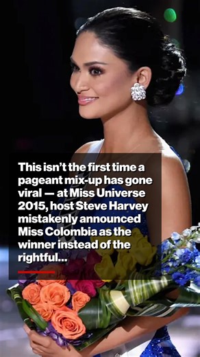 Pretty awkward. A confusing moment ruined the celebration for one beauty queen after her competitor mistakenly took her spotlight in a viral, painful-to-watch mishap. | New York Post Entertainment