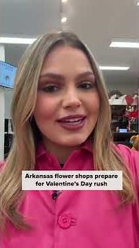 Arkansas flower shops prepare for Valentine’s Day rush