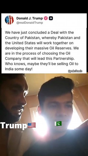 Pakistan on Instagram: "What’s your honest thoughts on trumps tweet?? Comment now"