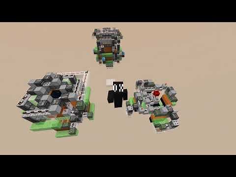 Side-accel Sand Dupers (108k/hr, 72k/hr, 43.2k/hr) | Minecraft 1.16+