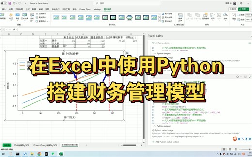 在Excel中使用Python搭建财务管理模型