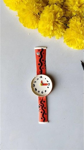 Diy fun and creative disposable cup craft ideas | wrist watch craft ideas #viral #shorts #art #craft