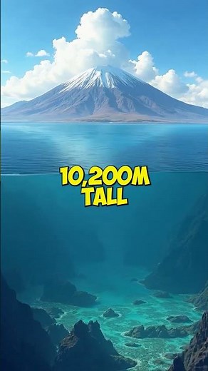 The Tallest Mountain on Earth Is Underwater