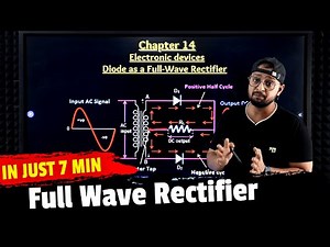 58. Full Wave Rectifier | Semi Conductors | Physics Baba 2.0
