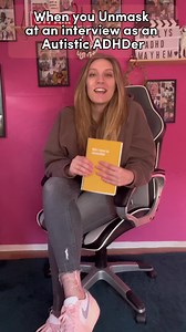 Unmasking at a Job interview #masking #unmasking #maskingadhdbelike #maskingautistictraits #audhd #autisticwomenexist#adhdinwomenandgirls #neurodivergent #signsofautism #signsofadhd #signsofmasking | Mollys ADHD mayhem