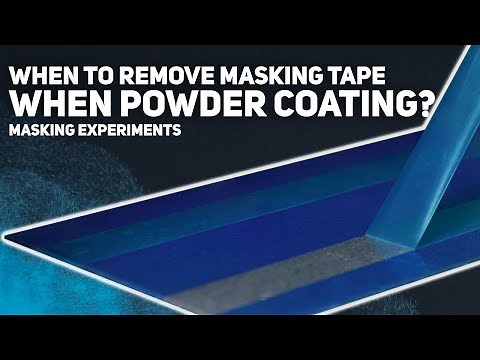 Powder Coat Masking: When Should You Remove Masking Tape?