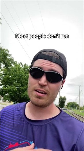 Most people don’t run