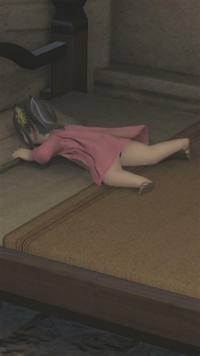 限界まで大きくした寝る子起きる子ララフェル #ff14