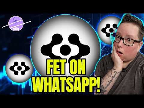 Fetch ai / ASI Crypto: Your FET Agent is NOW on WhatsApp!