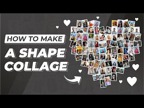How to Make a Shape Photo Collage