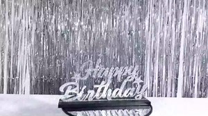 Glitter Gold Letter Happy Birthday Sign Centerpieces for Table Birthday Party Supplies Birthday Favor Decoration for 30th 40th 50th 60th 70th 80th 90th 100th Birthday Table Decoration