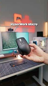 HyperWork Macro multi-button office mouse with macro capability #desksetupaddict #desksetup #offi...