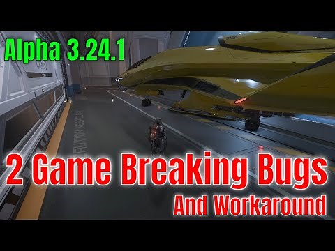3.24.1 Two Major Game Breaking Bug & Their Workarounds | Star Citizen 4k