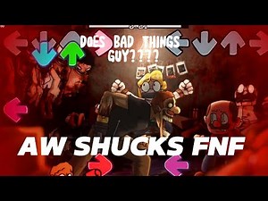 -REUPLOAD- AW Shucks FNF Mod |AidenSAYS_Hi! | SML MOVIE MOD