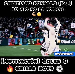 414K views · 6.5K shares | Cristiano Ronaldo [ Rap] " LO MÍO NO ES NÓRMAL " Motivación Goles & skills ⚽ Sigueme en Instagram:⬇ Instagram.com/samirrojas_futbol7 | Rojitas Fut 2 | Facebook