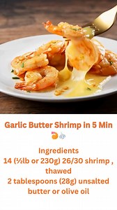 “Garlic Butter Shrimp in 5 Min 🍤🧄 | Instant Pot Magic — Juicy, Buttery & Addictively Easy!” | Daily Shrimp Recipes