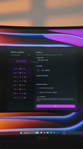 One click can change the whole game. Build macros that react as fast as you do.