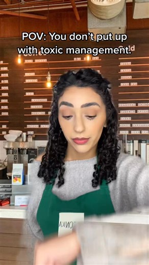 #greenscreen Good choice 😉 #fyp #work #working #corporate #corporatelife #corporatetiktok #corporateamerica #corporatehumor #office #officelife #manager #managersbelike #career #quietquit #actyourwage #skit #funny #sketch #quietquitting #veronica #barista #baristalife #baristaproblems #baristatok #starbucks #customer #customers | Sarai Marie