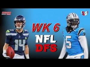 Week 6 NFL DFS & Prop Bets: Top Picks and Expert Analysis!
